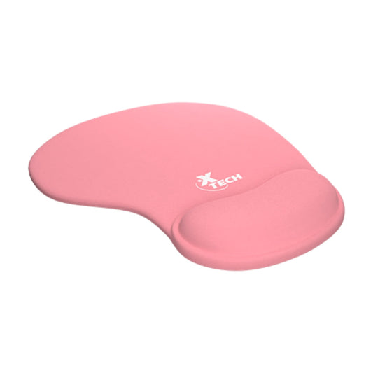 Mouse Pad Gaming con Reposamuñeca de Gel Rosa (XTA-530)