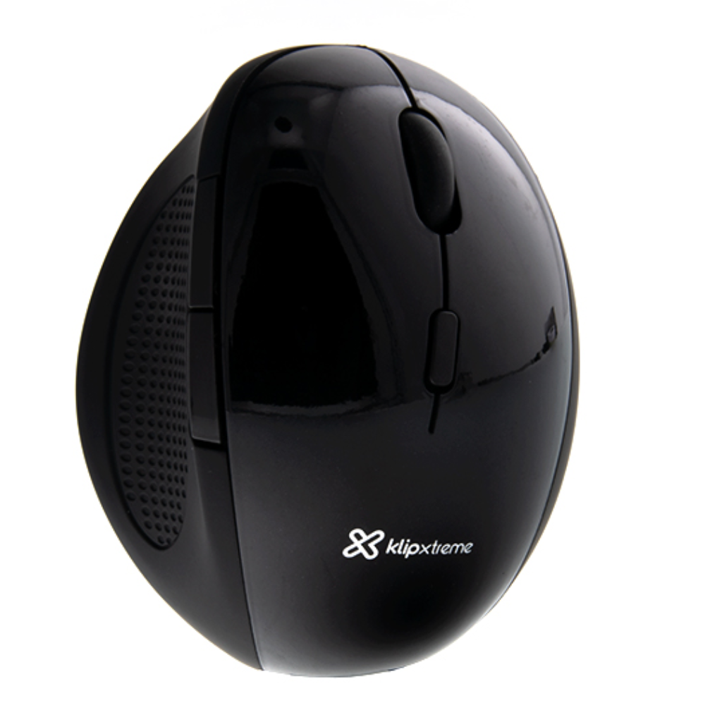 Mouse Inalámbrico Ergonómico Orbix, KMW-500BK