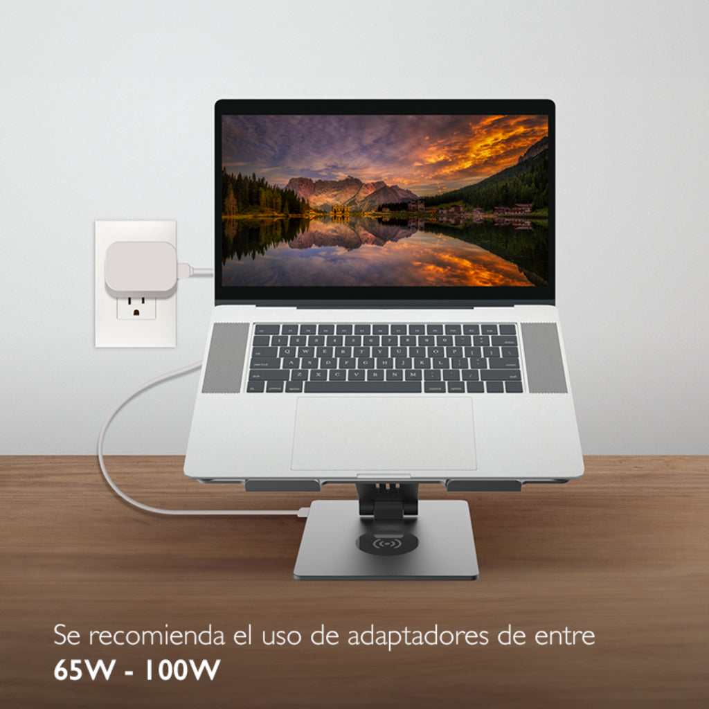 Docking Station 9 en 1 con Suministro de Carga 100W, KDA-500