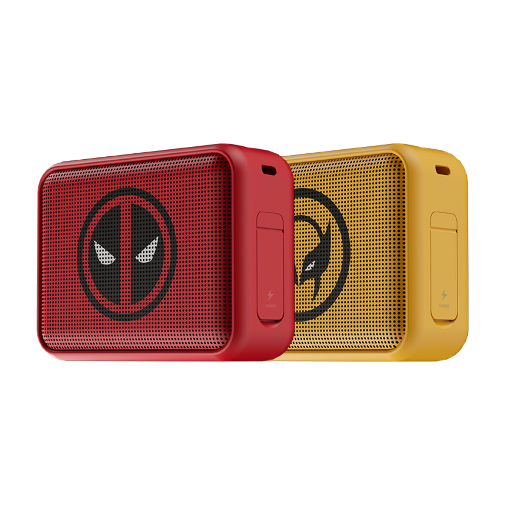 Set de Parlantes Portátil Nitro Deadpool y Wolverine, KBS-025MD-2PK