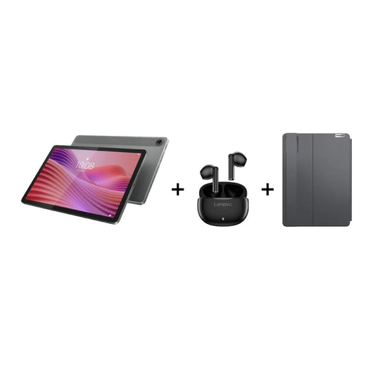 Tablet 10.1" 128GB, ZAEH0130PA + Audífonos Inalámbricos TWS E310 + Funda Tipo Folio