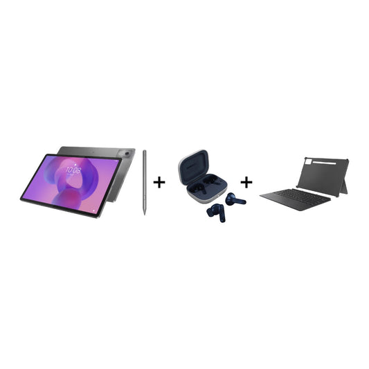 Tablet 12.7" IdeaTab Pro 256GB, ZAE40155PA + Audífonos Inalámbricos TWS Moto Buds + Teclado + Lápiz Tab Pen Plus