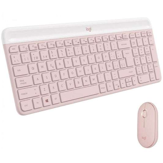 Kit Teclado y Mouse Inalámbricos MK470 Español, 2 Piezas