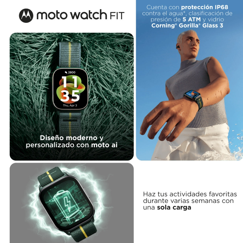 Smartwatch Moto Watch Fit