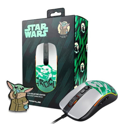 Mouse Alámbrico Gaming Grogu Gladius12400T (PMO-S203GR)