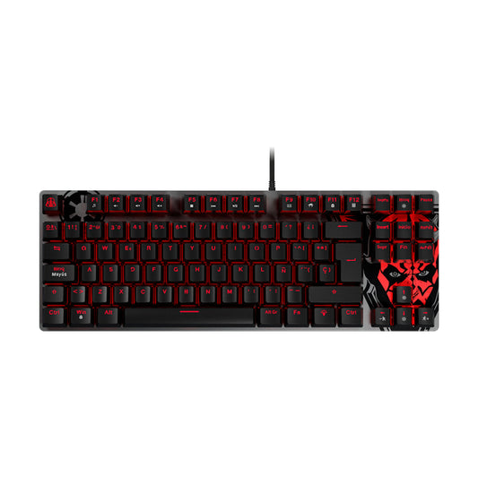 Teclado Alámbrico Mecánico Gaming Dark Side Ballista 81T, Español