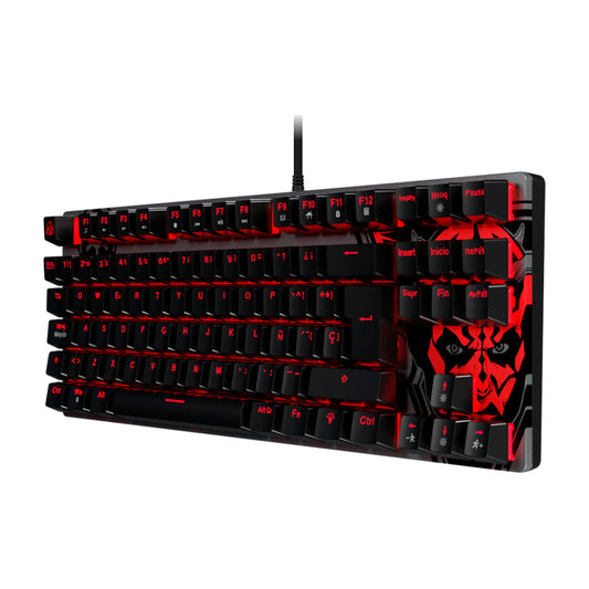 Teclado Alámbrico Mecánico Gaming Dark Side Ballista 81T, Español