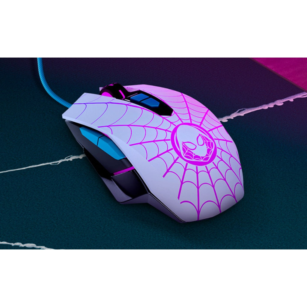 Mouse Alámbrico Gaming Óptico Ghost Spider