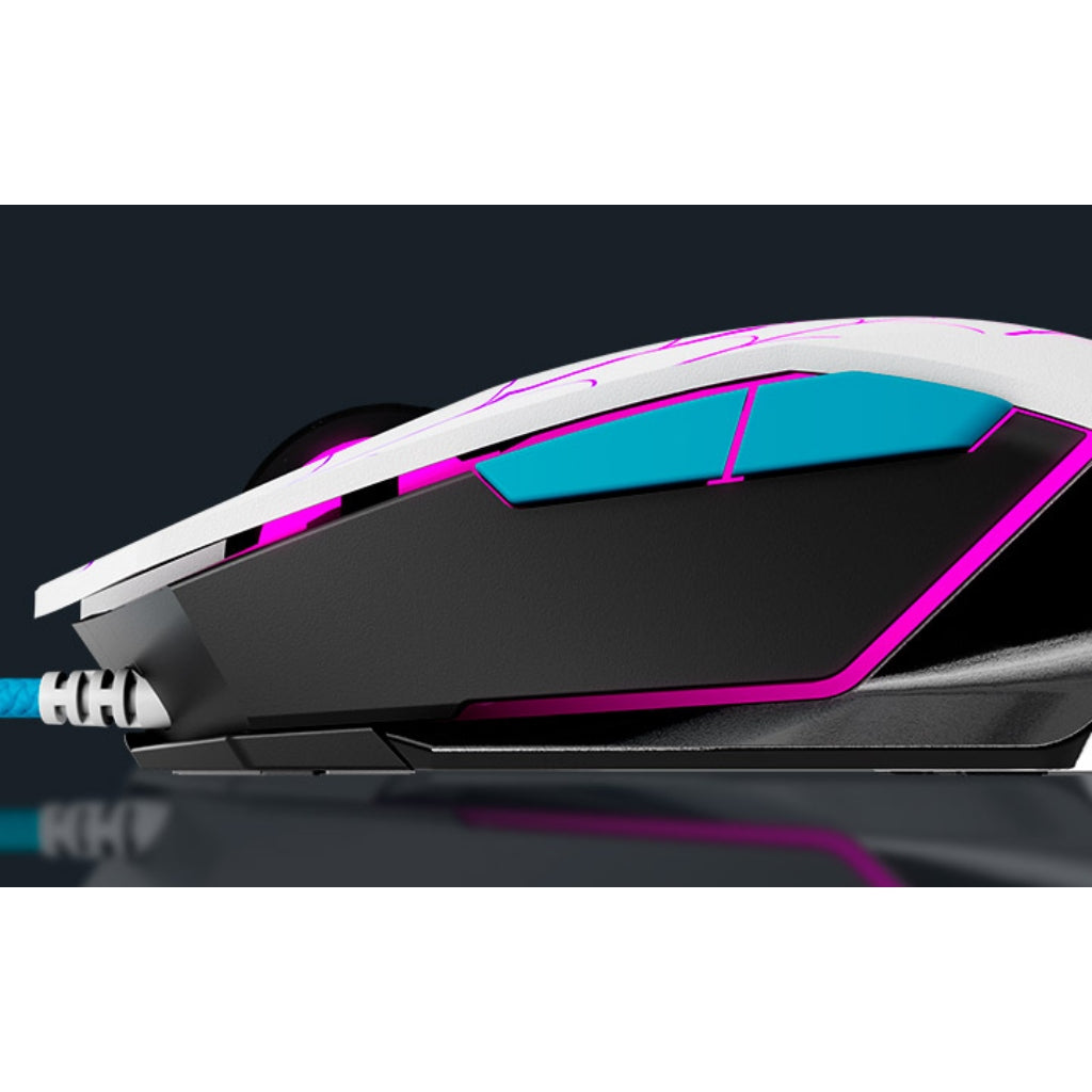 Mouse Alámbrico Gaming Óptico Ghost Spider