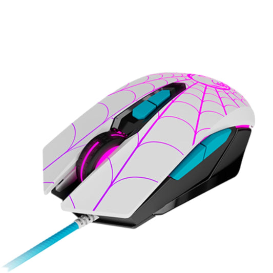 Mouse Alámbrico Gaming Óptico Ghost Spider