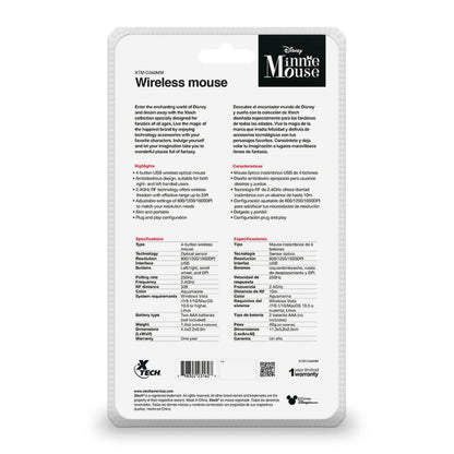 Mouse Inalámbrico Minnie Mouse