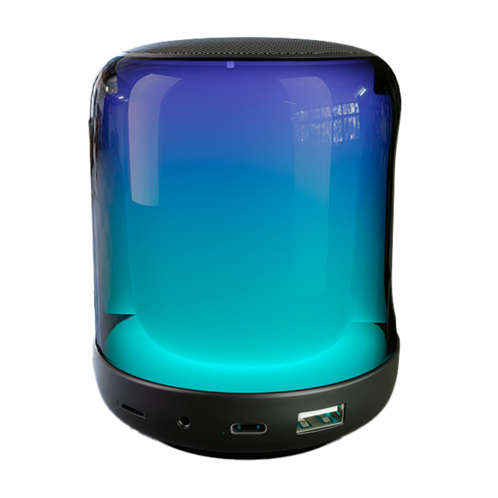 Parlante Inalámbrico Portátil BeatWave con Luces Led, XTS-617