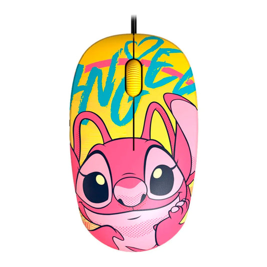 Mouse Alámbrico Disney Edición Stitch, XTM-D406ST-BL