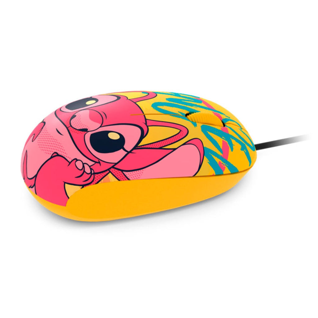 Mouse Alámbrico Disney Edición Stitch, XTM-D406ST-BL