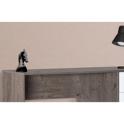Mueble Escritorio de un Nivel con Gavetas y Gabinete con Puerta (XTF-CD208)