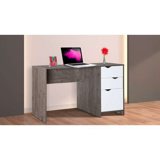 Mueble Escritorio de un Nivel con Gavetas y Gabinete con Puerta (XTF-CD208)