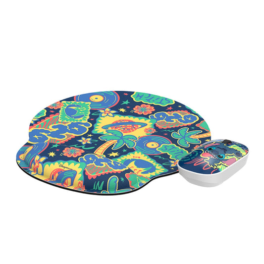 Mouse Inalámbrico + Mouse Pad Disney Edición Stitch